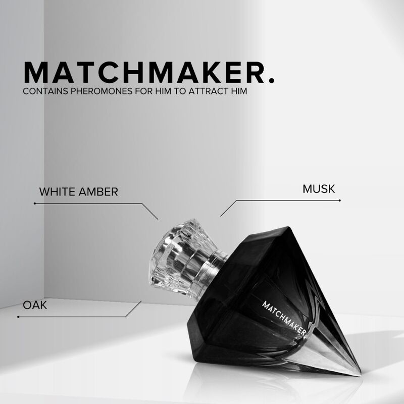 EYE OF LOVE - MATCHMAKER BLACK DIAMOND PERFUME FEROMONAS PARA ÉL 30 ML - Imagen 9