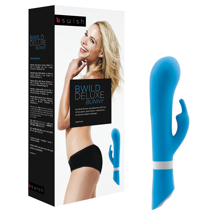 B SWISH - BWILD DELUXE BUNNY RABBIT VIBRATOR JADE - Imagen 6