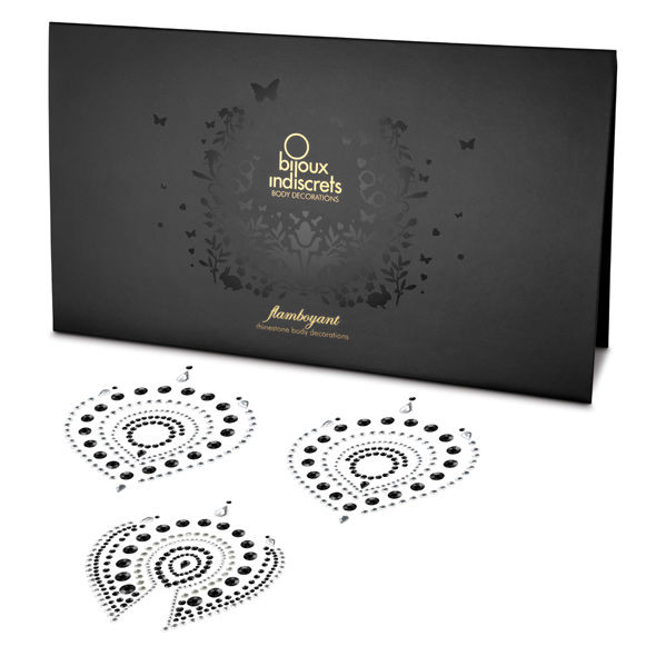 BIJOUX INDISCRETS - FLAMBOYANT NEGRO & PLATA - Imagen 3