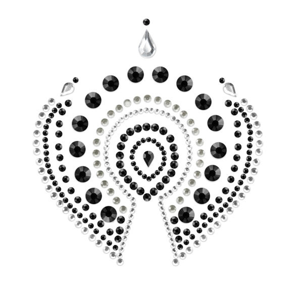 BIJOUX INDISCRETS - FLAMBOYANT NEGRO & PLATA - Imagen 2