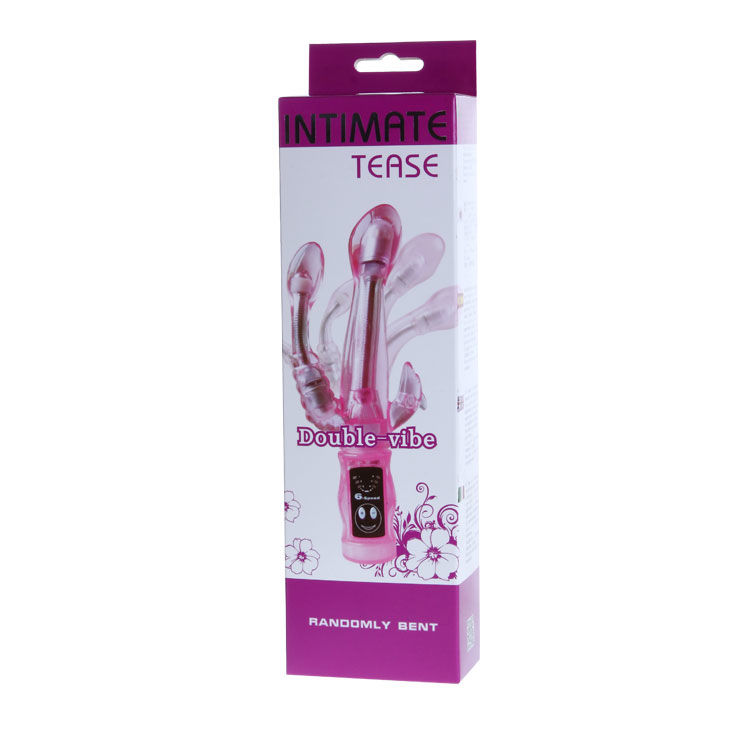BAILE - VIBRADOR FLEXIBLE CON ESTIMULADOR ANAL - Imagen 2