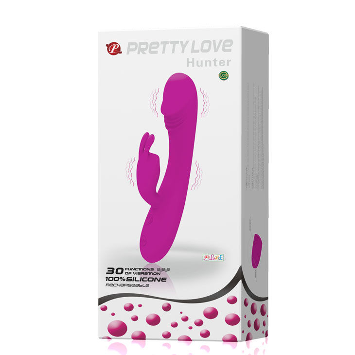 PRETTY LOVE - SMART VIBRADOR CON RABBIT 30 MODOS HUNTER - Imagen 9