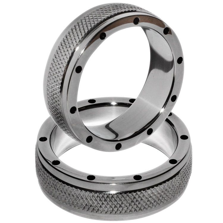 METAL HARD - ANILLO METAL PARA PENE Y TESTÍCULOS 55 MM - Imagen 2