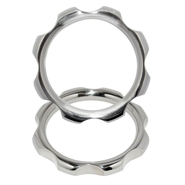 METAL HARD - ANILLO TORQUE METAL PARA PENE Y TESTÍCULOS 45 MM - Imagen 2