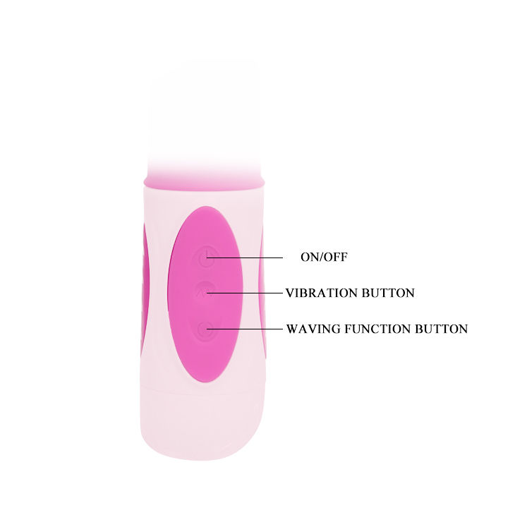 BAILE - PRETTY BUNNY TRIPLE VIBRADOR ROTADOR - Imagen 5