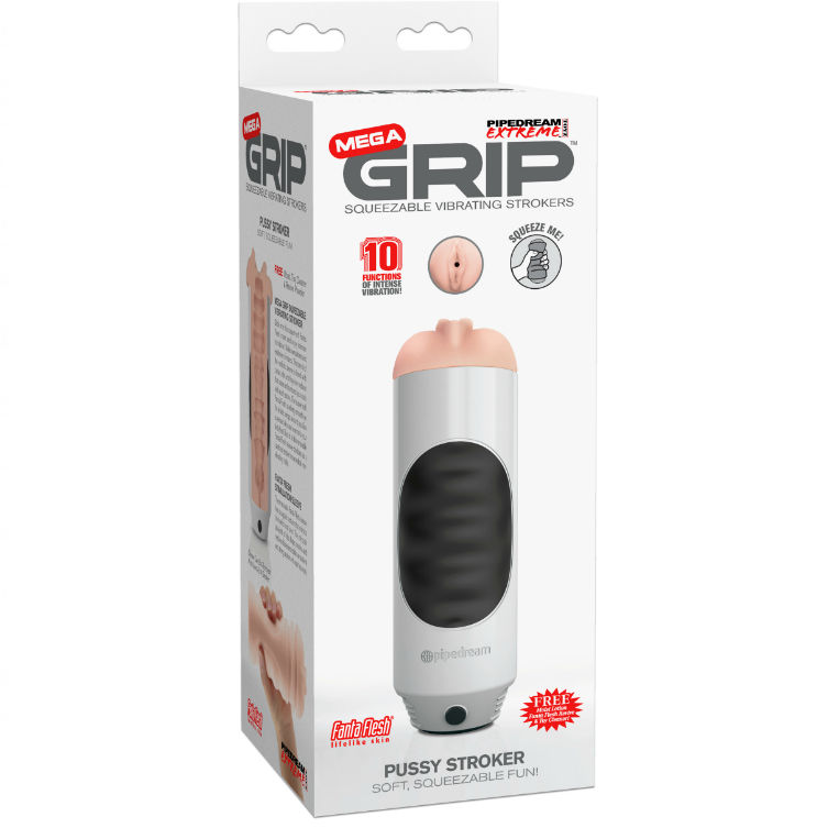 MASTURBADOR MASCULINO VIBRADOR FANTA FLESH CON 10 MODOS DE VIBRACIÓN - Imagen 2