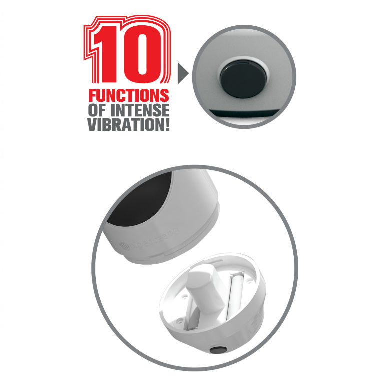 MASTURBADOR MASCULINO VIBRADOR FANTA FLESH CON 10 MODOS DE VIBRACIÓN - Imagen 6
