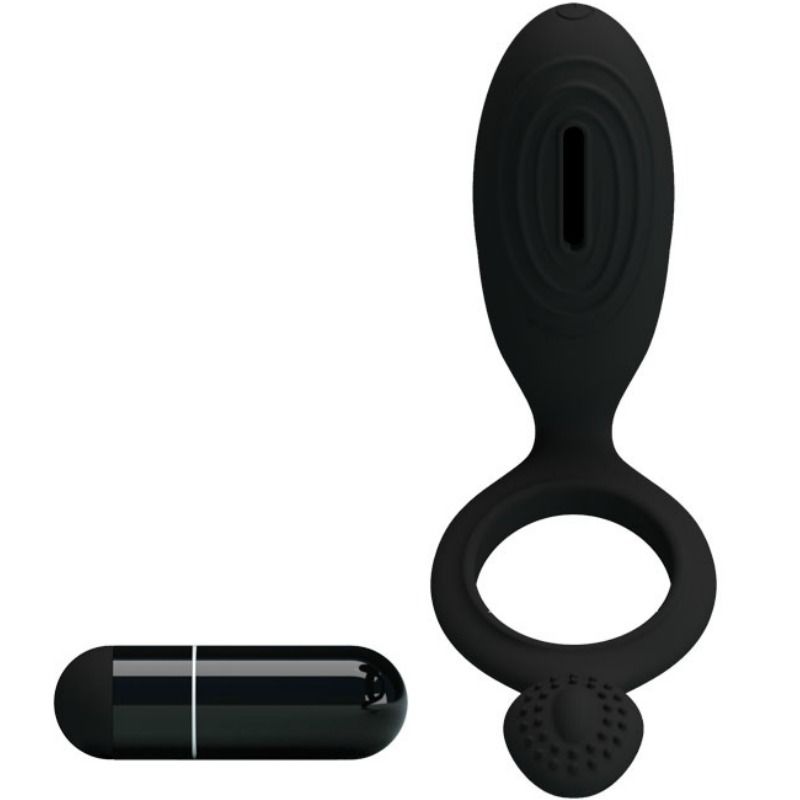 PRETTY LOVE - ETHEL ANILLO VIBRADOR CON ESTIMULADOR - Imagen 4