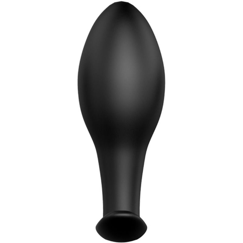 PRETTY LOVE - PLUG ANAL SILICONA FORMA ANCLA 12 MODOS VIBRACIÓN NEGRO - Imagen 7