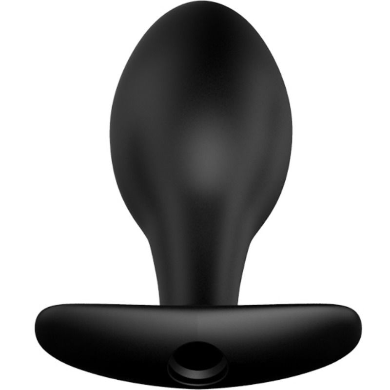 PRETTY LOVE - PLUG ANAL SILICONA FORMA ANCLA 12 MODOS VIBRACIÓN NEGRO - Imagen 6