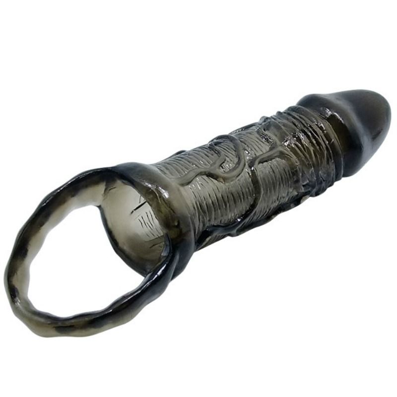 BAILE - FUNDA EXTENSORA PENE CON STRAP PARA TESTÍCULOS 11.5 CM - Imagen 5