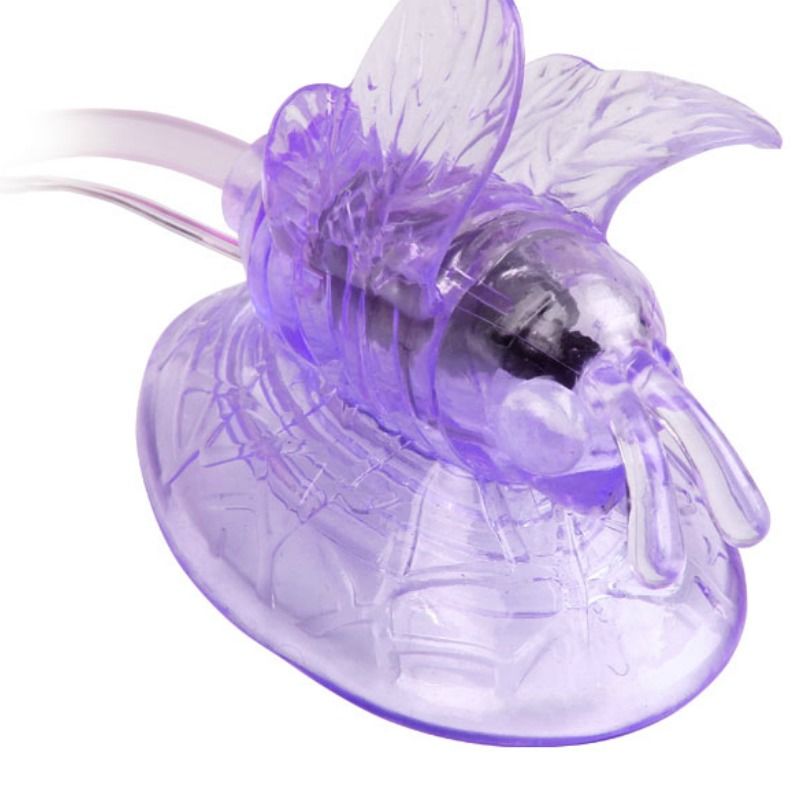 BAILE - MARIPOSA VIBRADORA ESTIMULACION CLITORIS LILA - Imagen 3