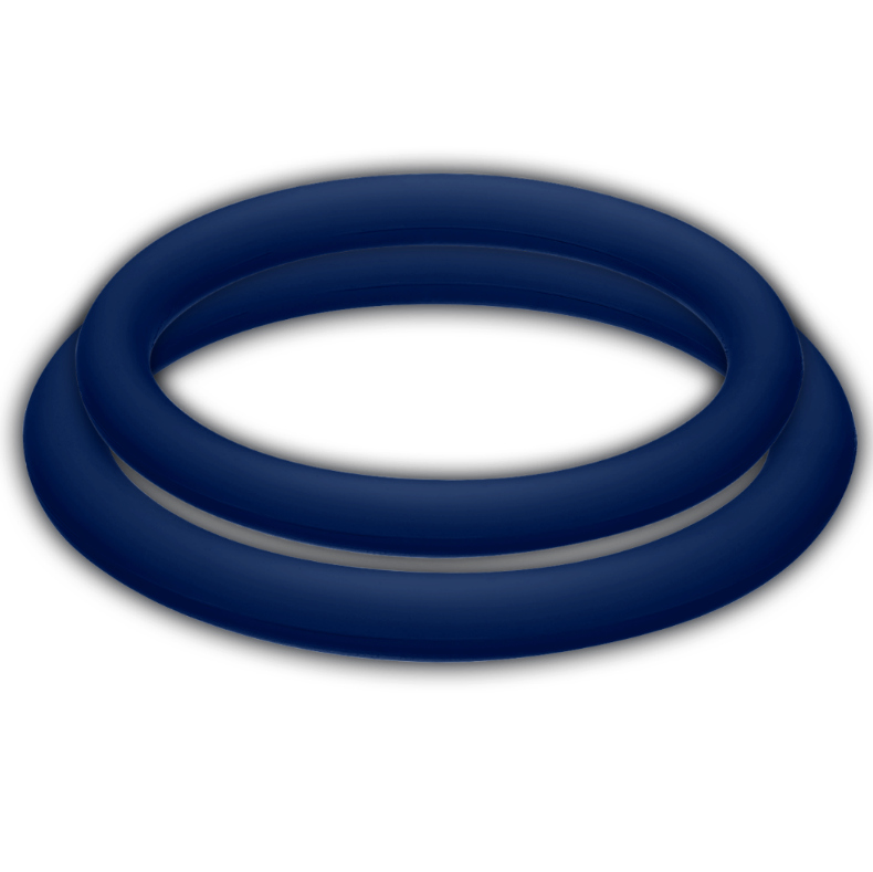 JOYDIVISION POTENZDUO - ANILLOS PARA PENE AZUL - M - Imagen 3