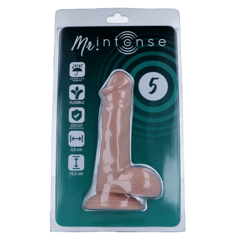 MR INTENSE - 5 PENE REALÍSTICO 16.5 CM -O- 3.5 CM - Imagen 2