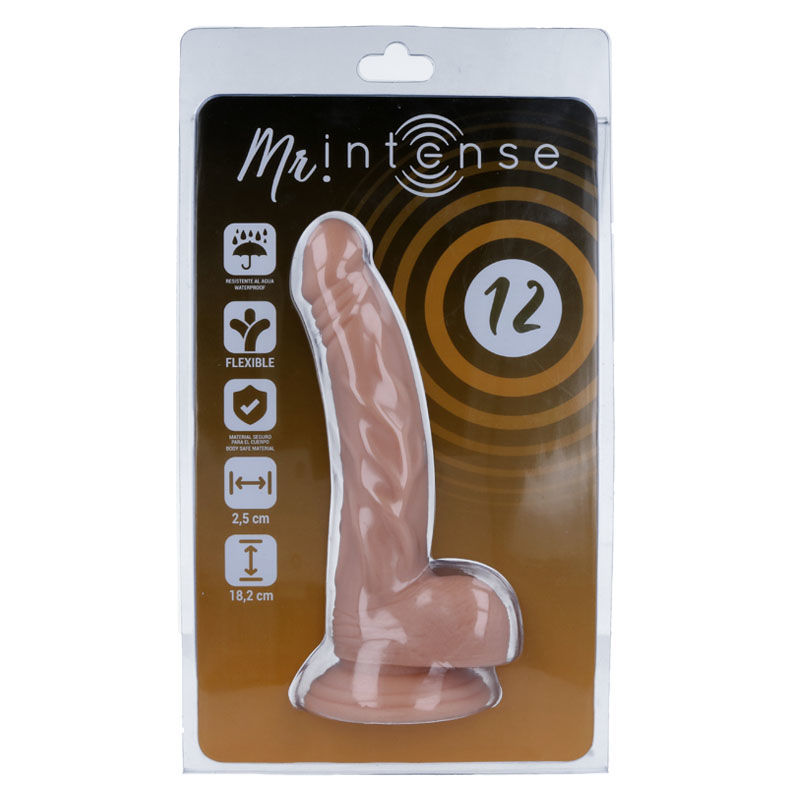 MR INTENSE - 12 PENE REALÍSTICO 18.2 CM -O- 2.5 CM - Imagen 3