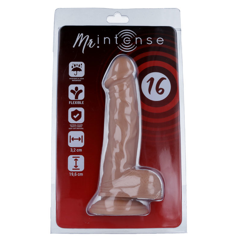 MR INTENSE - 16 PENE REALÍSTICO 19.6 CM -O- 3.2 CM - Imagen 6