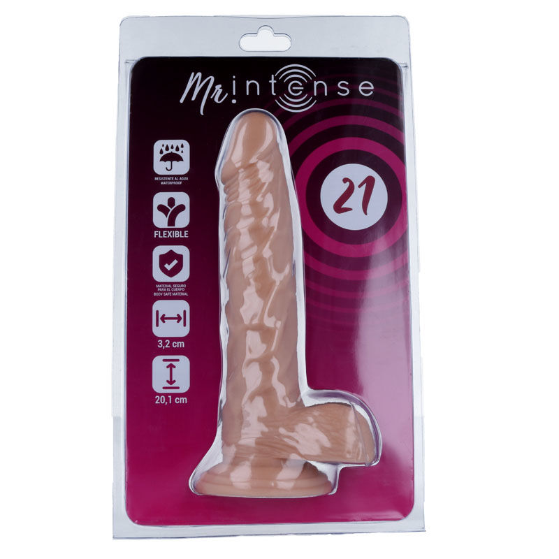 MR INTENSE - 21 PENE REALÍSTICO 20.1 CM -O- 3.2 CM - Imagen 3