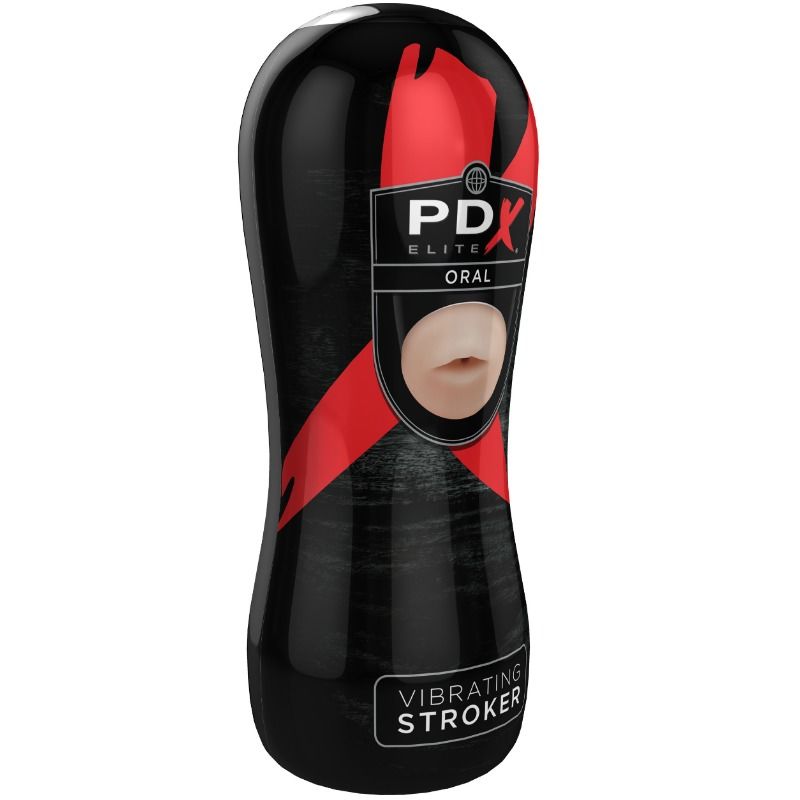 PDX ELITE - MASTURBADOR CON VIBRACIÓN BOCA - Imagen 2