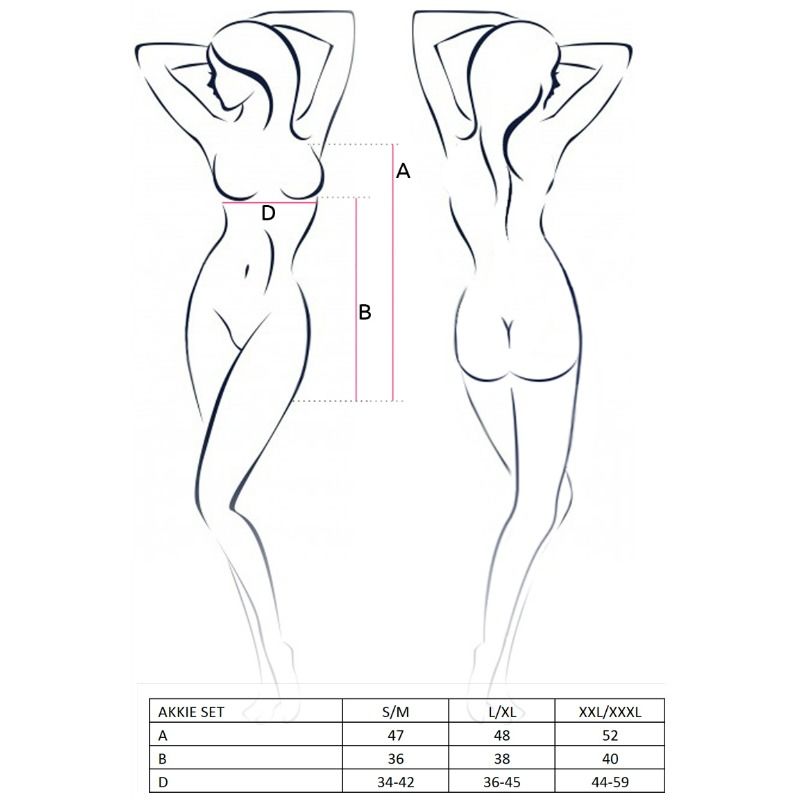 PASSION - WOMAN AKKIE SET DISFRAZ ENFERMERA L/XL - Imagen 2