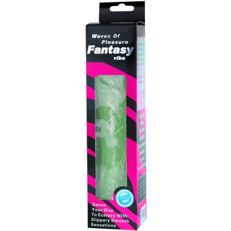 BAILE - WAVES OF PLEASURE VIBRADOR 23 CM VERDE - Imagen 6