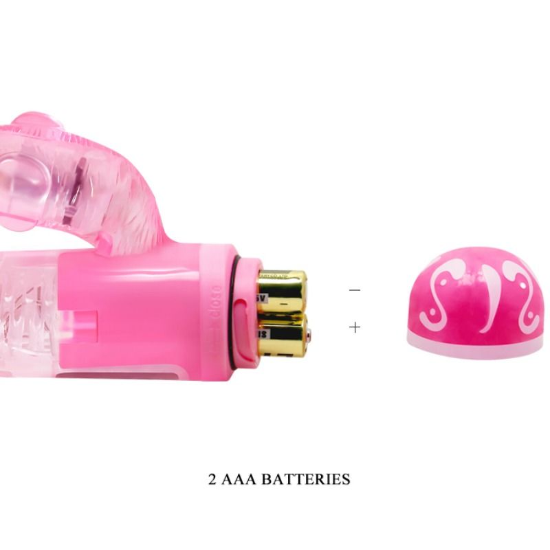 BAILE - VIBRADOR MULTIVELOCIDAD CON ESTIMULADOR ROSA - Imagen 8
