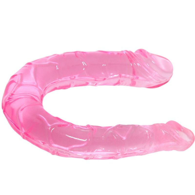 BAILE - DOUBLE DONG DILDO DOBLE ROSA - Imagen 5
