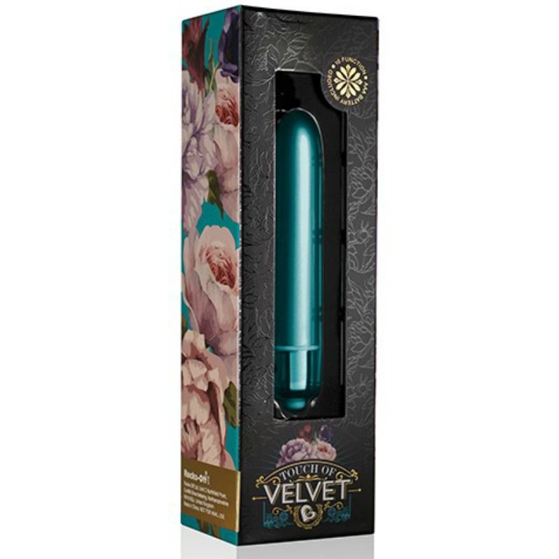 ROCKS-OFF - BALA VIBRADORA TOUCH OF VELVET PEACOCK PETALS - Imagen 3