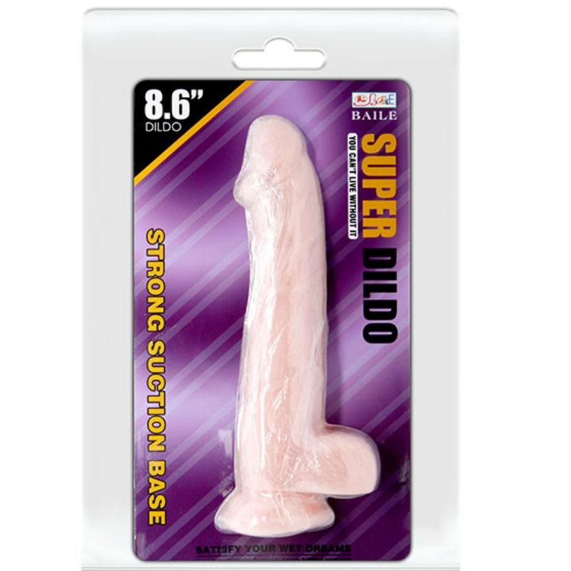 BAILE - SUPER DILDO REALÍSTICO 22 CM - Imagen 2