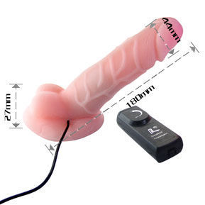 BAILE - PENE REALÍSTICO ROTADOR CIBERSKING LOVECLONE - Imagen 2