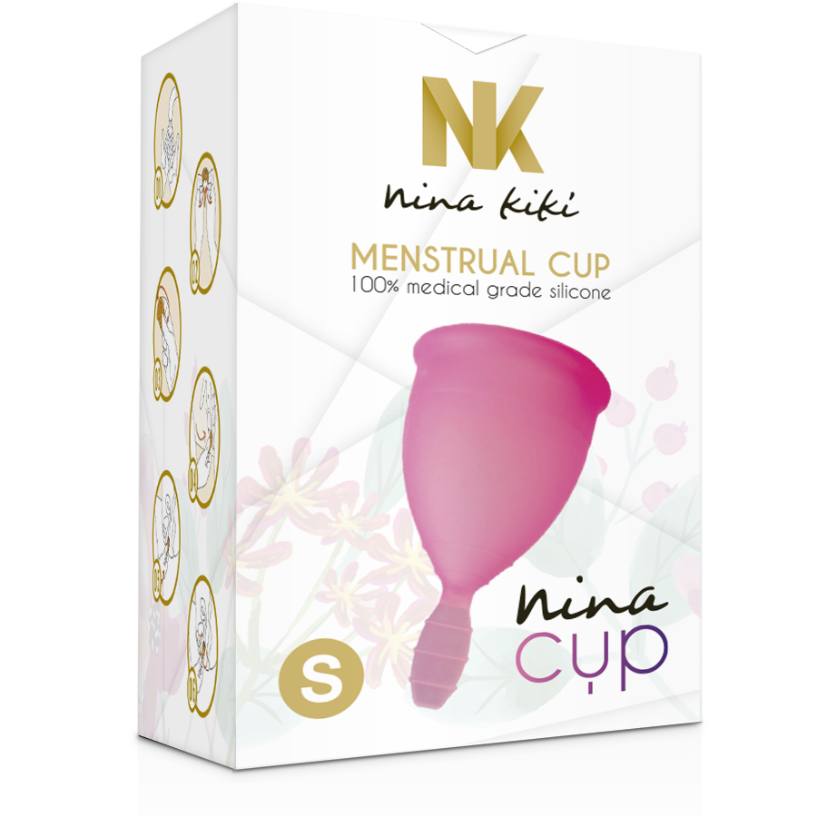 NINA KIKÍ - COPA MENSTRUAL ROSA - TALLA S - Imagen 7