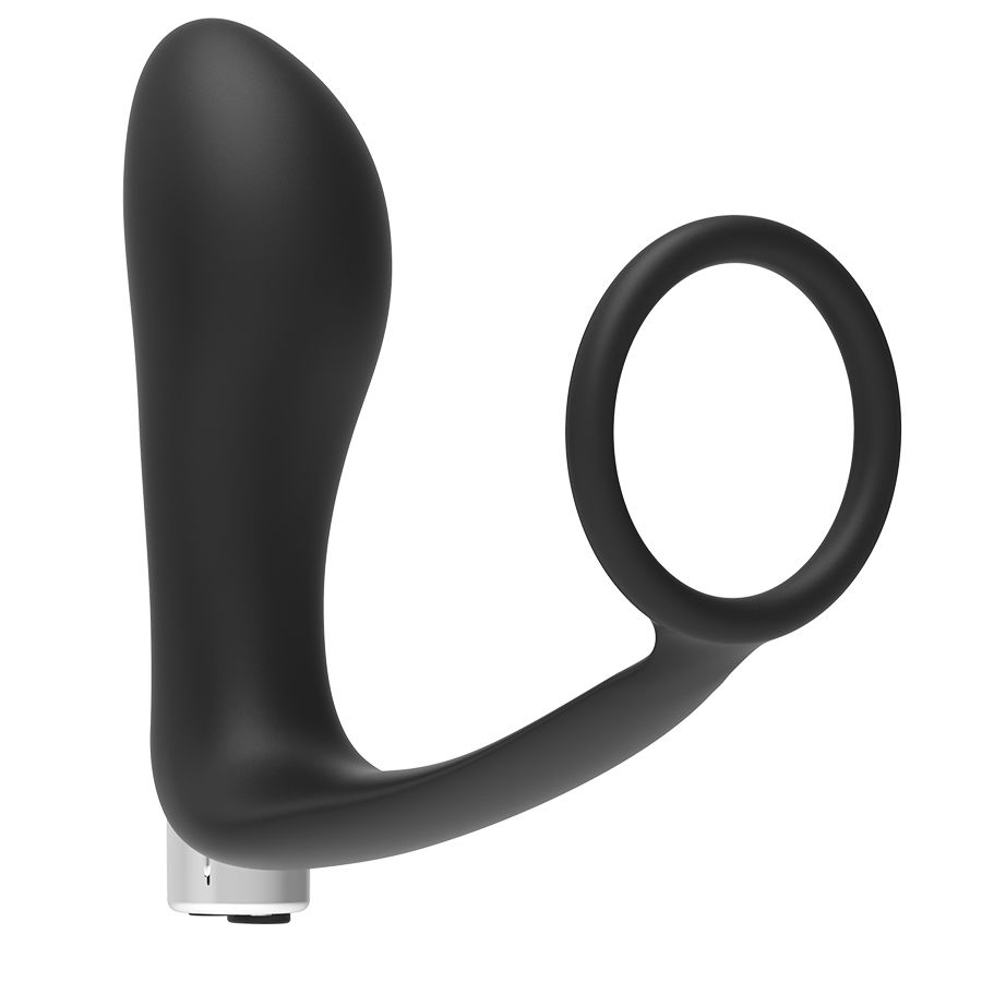 ADDICTED TOYS - VIBRADOR PROSTÁTICO RECARGABLE MODEL 1 - NEGRO - Imagen 2