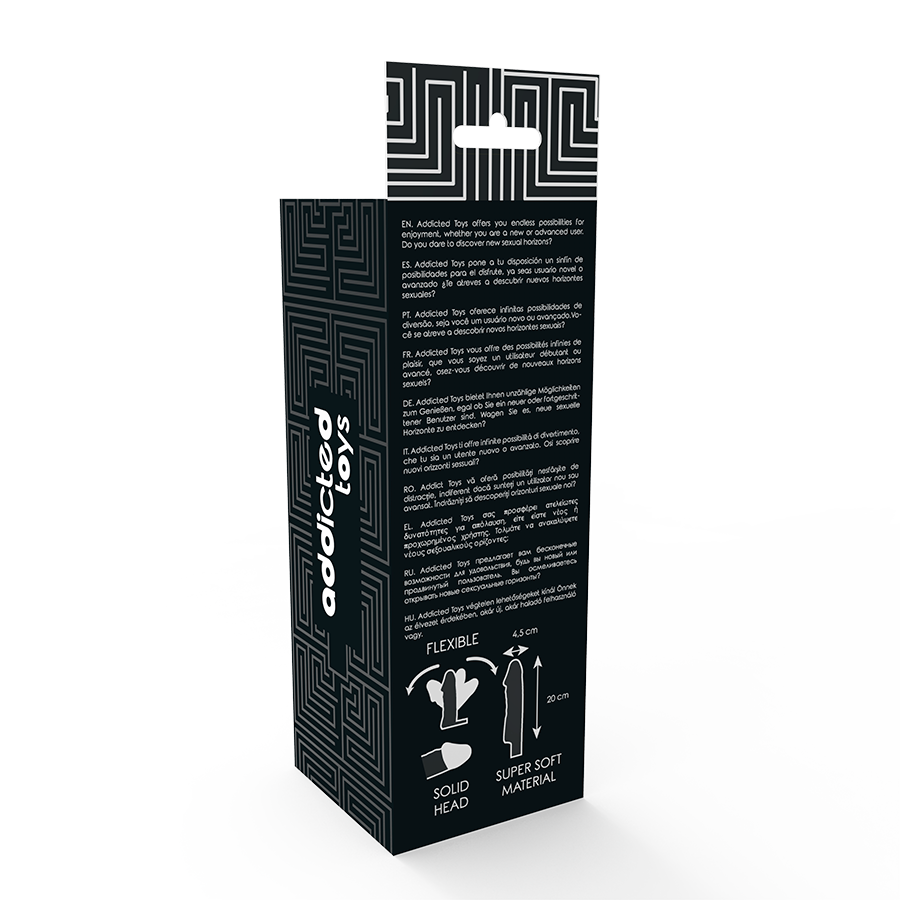 ADDICTED TOYS - EXTENSOR PARA EL PENE NEGRO - Imagen 4