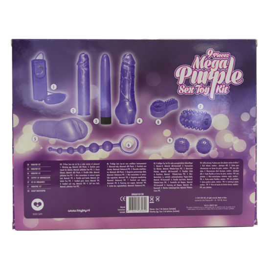 TOYJOY - JUST FOR YOU MEGA PURPLE SEX TOY KIT - Imagen 2