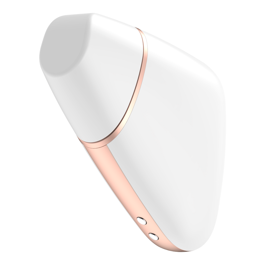 SATISFYER - LOVE TRIANGLE ESTIMULADOR Y VIBRADOR BLANCO - Imagen 4