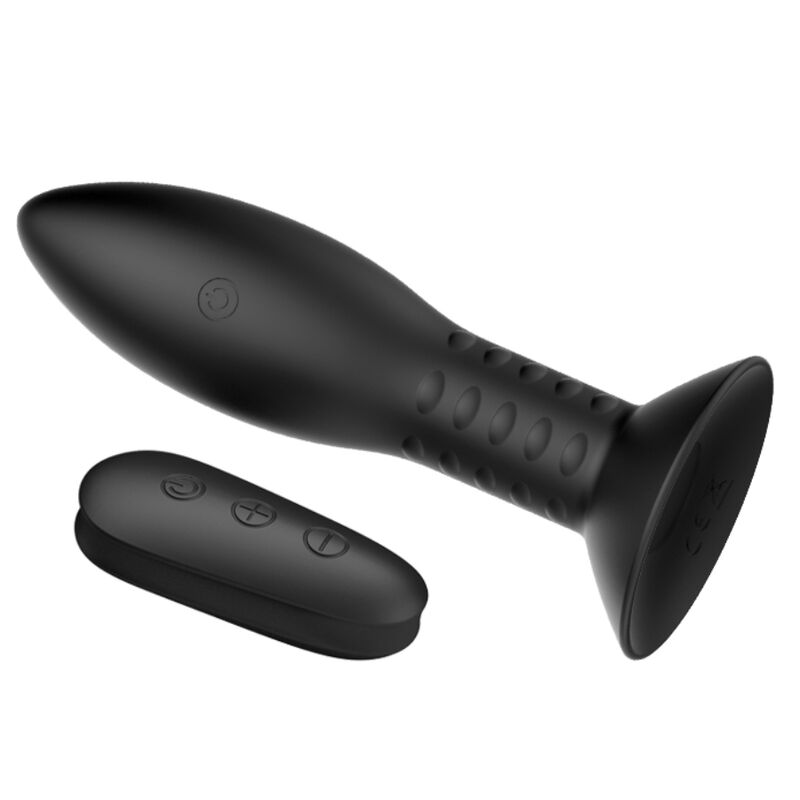 MR PLAY - PLUG CON BOLAS ROTADORAS NEGRO CONTROL REMOTO - Imagen 6