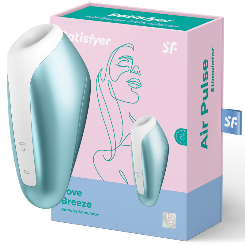 SATISFYER - LOVE BREEZE SUCCIONADOR ICE BLUE - Imagen 4
