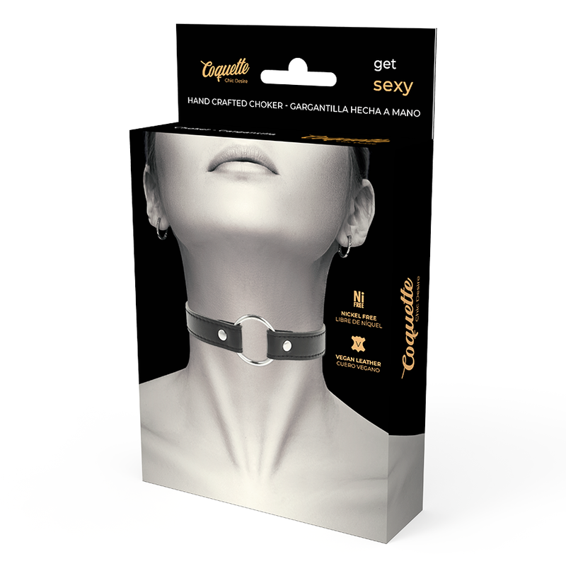 COQUETTE CHIC DESIRE - COLLAR CUERO VEGANO ACCESORIO WOMAN - Imagen 6