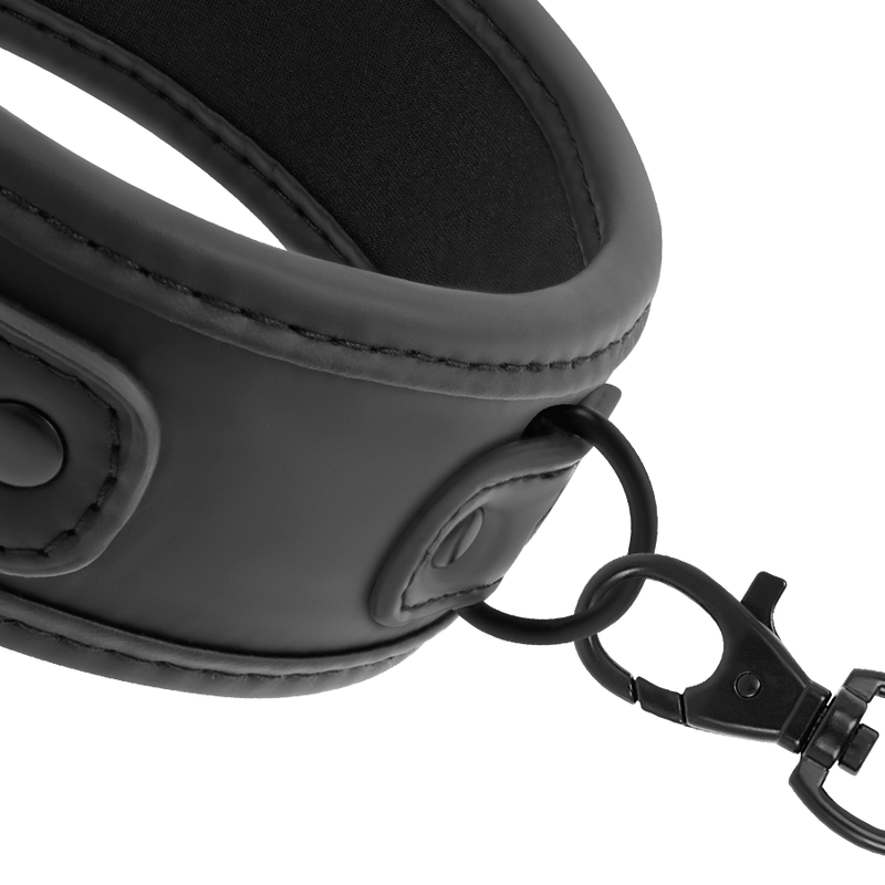 FETISH SUBMISSIVE - COLLAR CON CADENA CON FORRO DE NEOPRENO - Imagen 5