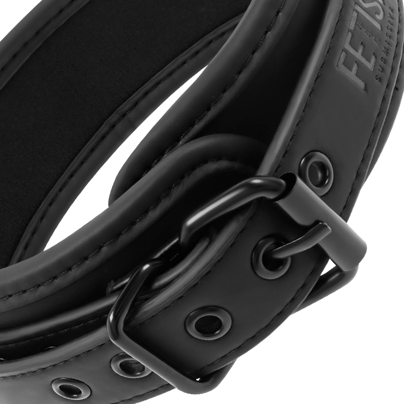 FETISH SUBMISSIVE - COLLAR CON CADENA CON FORRO DE NEOPRENO - Imagen 7