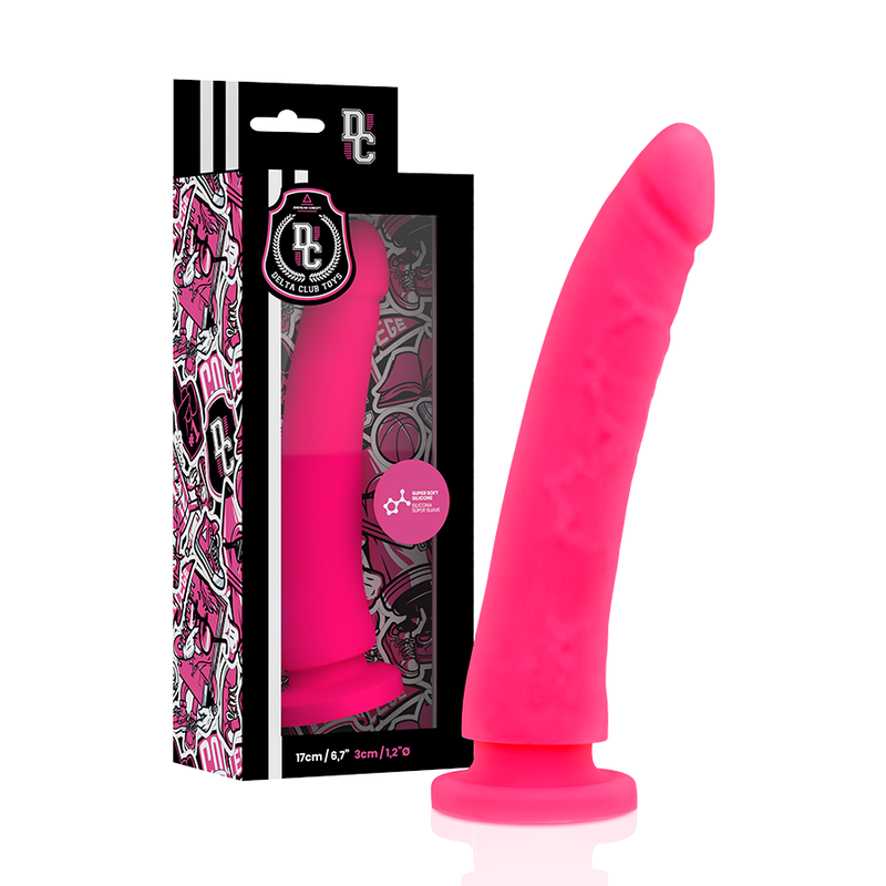 DELTA CLUB - TOYS ARNES + DILDO ROSA SILICONA MEDICA 17 CM -O- 3 CM - Imagen 8