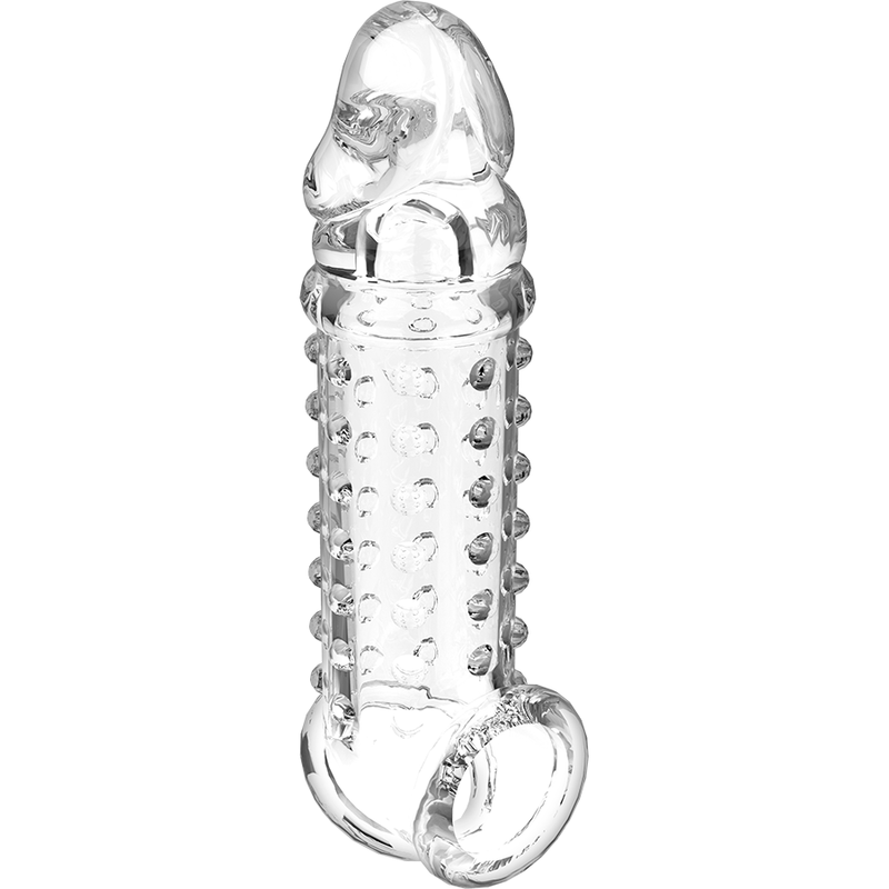 VIRILXL - EXTENSIÓN Y FUNDA DE PENE V11 TRANSPARENTE - Imagen 7
