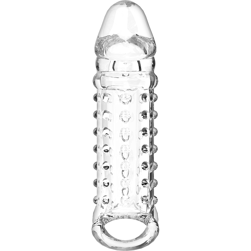 VIRILXL - EXTENSIÓN Y FUNDA DE PENE V11 TRANSPARENTE - Imagen 2