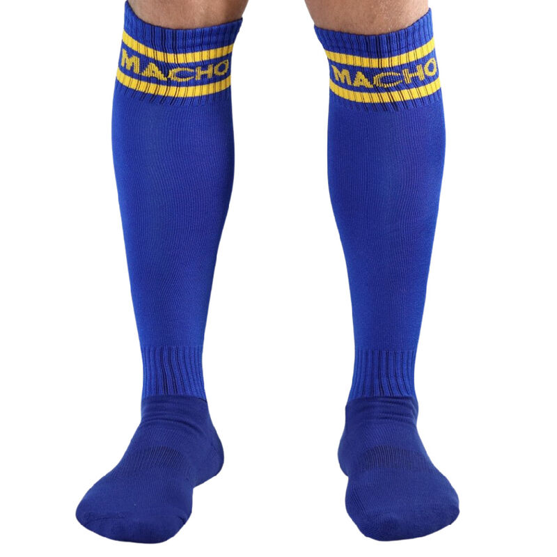 MACHO - CALCETINES LARGOS TALLA ÚNICA AZUL - Imagen 2