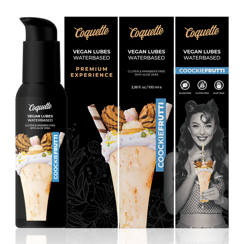 COQUETTE CHIC DESIRE - PREMIUM EXPERIENCE LUBRICANTE VEGANO COOKIEFRUTTI 100ML - Imagen 2