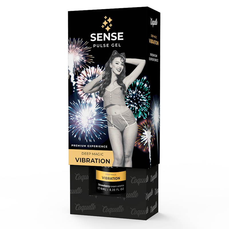 COQUETTE CHIC DESIRE - PULSE GEL FRESA VIBRACIÓN LIQUIDA PREMIUM 6ML - Imagen 2