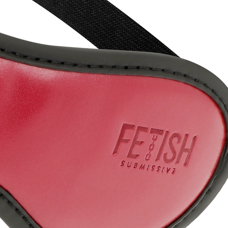 FETISH SUBMISSIVE DARK ROOM - ANTIFAZ CUERO VEGANO CON FORRO DE NEOPRENO - Imagen 3