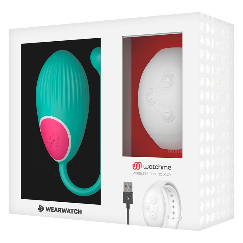 WEARWATCH - HUEVO CONTROL REMOTO TECHNOLOGY WATCHME AGUA MARINA / NÍVEO - Imagen 7