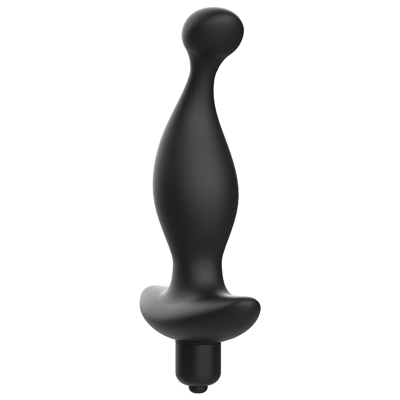 ADDICTED TOYS - MASAJEADOR ANAL CON VIBRACIÓN NEGRO MODELO 1 - Imagen 4