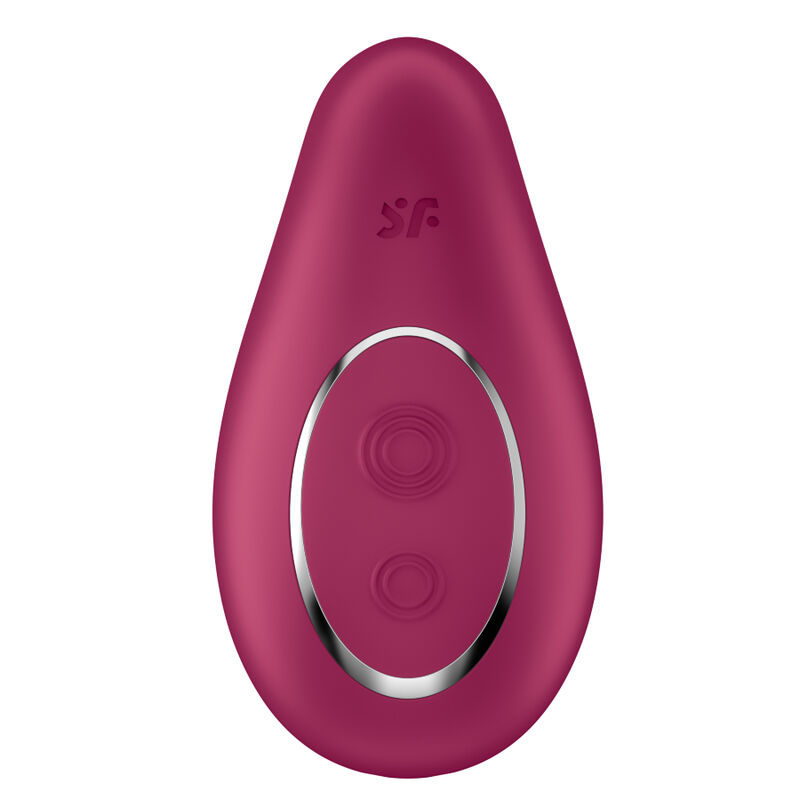 SATISFYER DIPPING DELIGHT AUFLEGVIBRATOR - ROT - Image 2