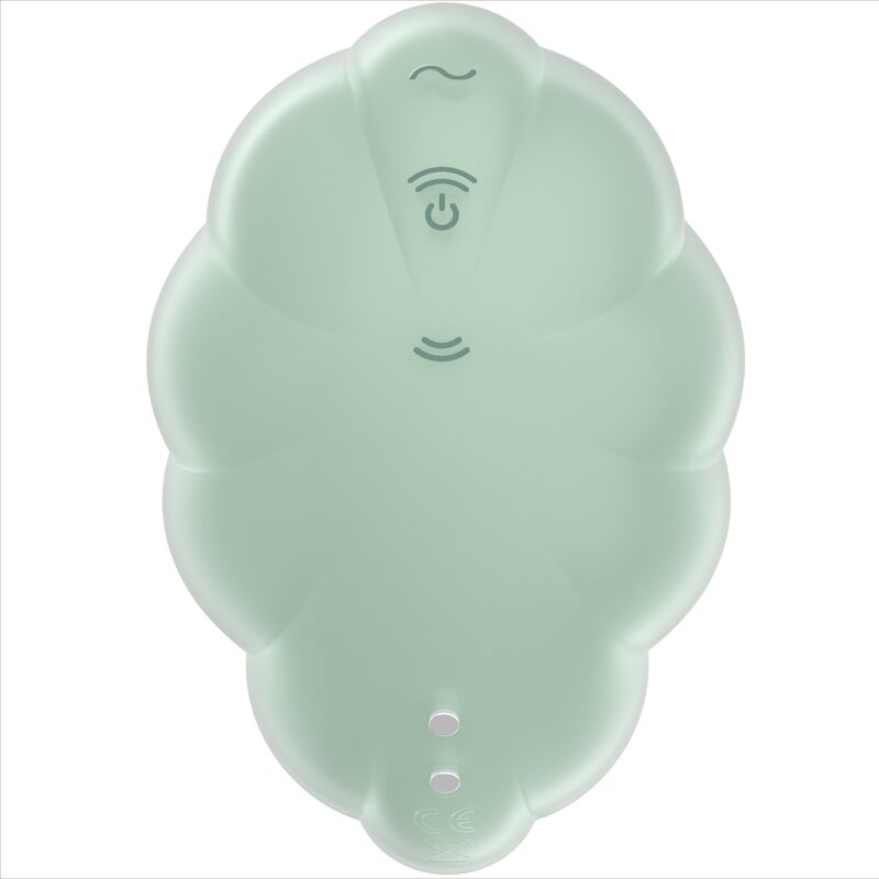 SATISFYER - CLOUD DANCER GREEN AIR PULSE VIBRATOR - Image 3